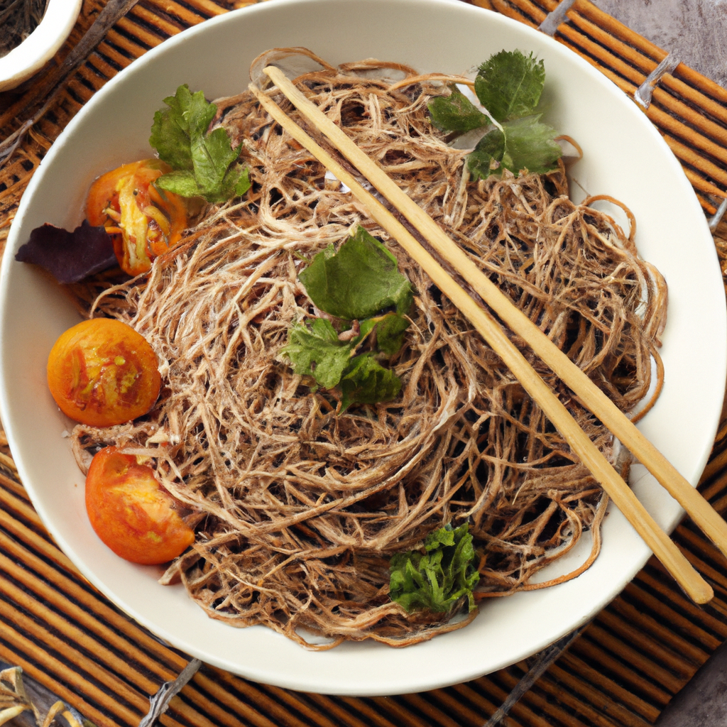 Miso Soba Noodle Salad