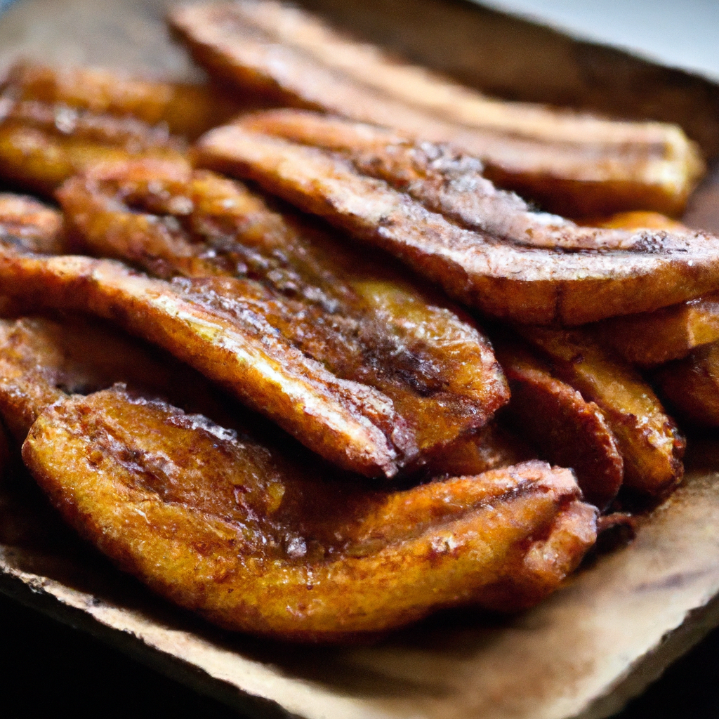 Roasted Plantains With Cinnamon