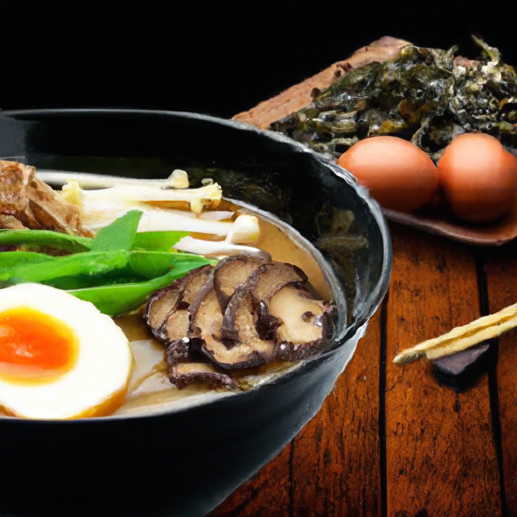 Shoyu Mushroom Ramen