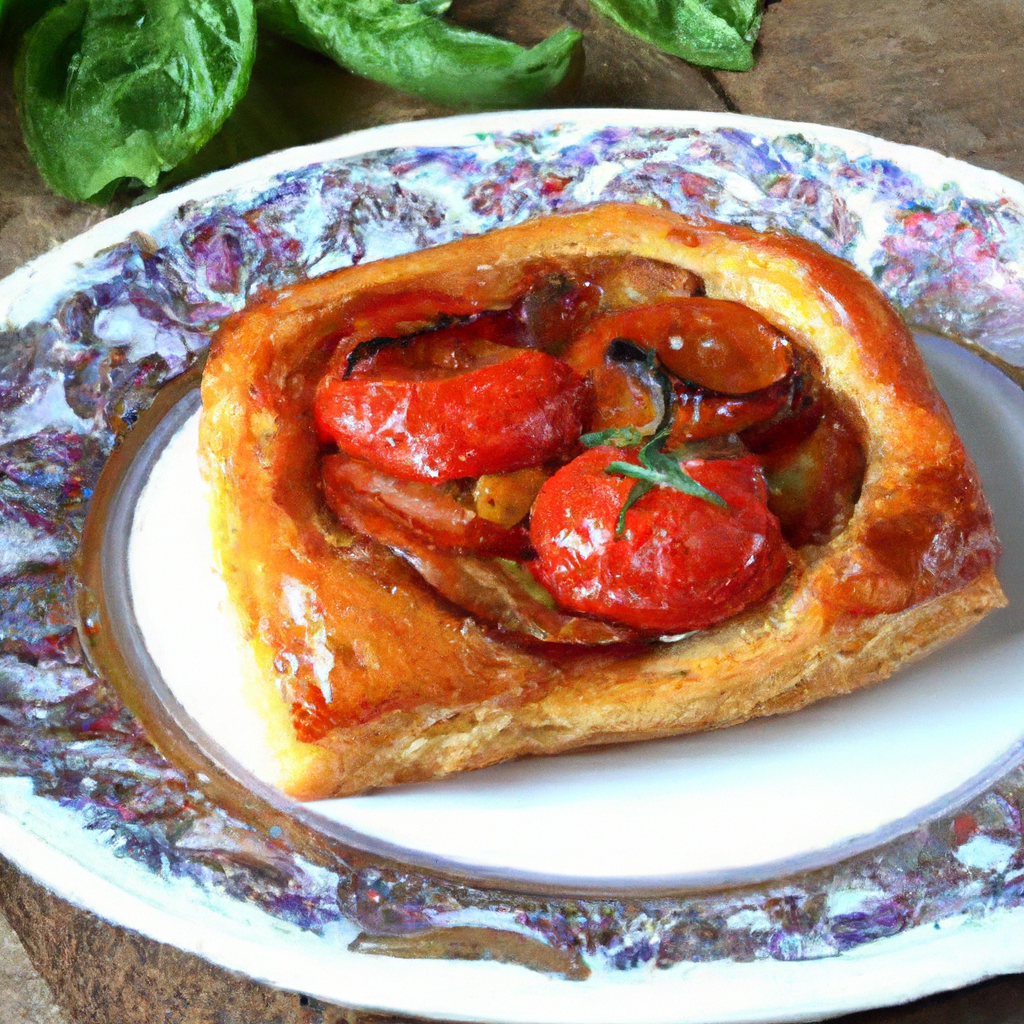 Tarte Tatin With Tomatoes