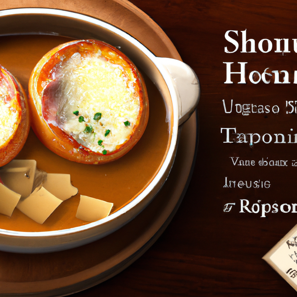 Baked French Onion Soup With Cheese