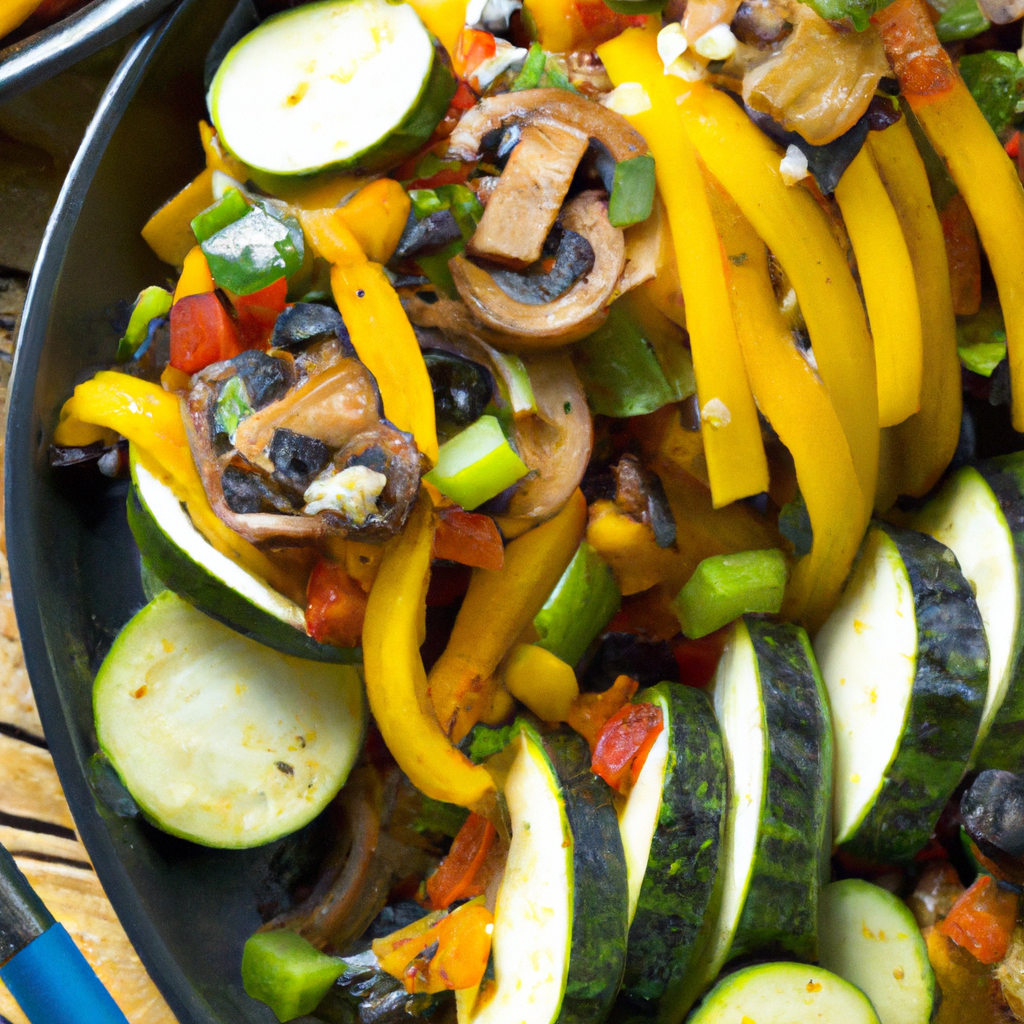 Spicy Zucchini And Black Bean Fajitas