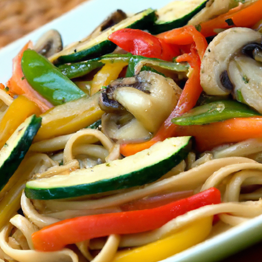Veggie Yaki Udon