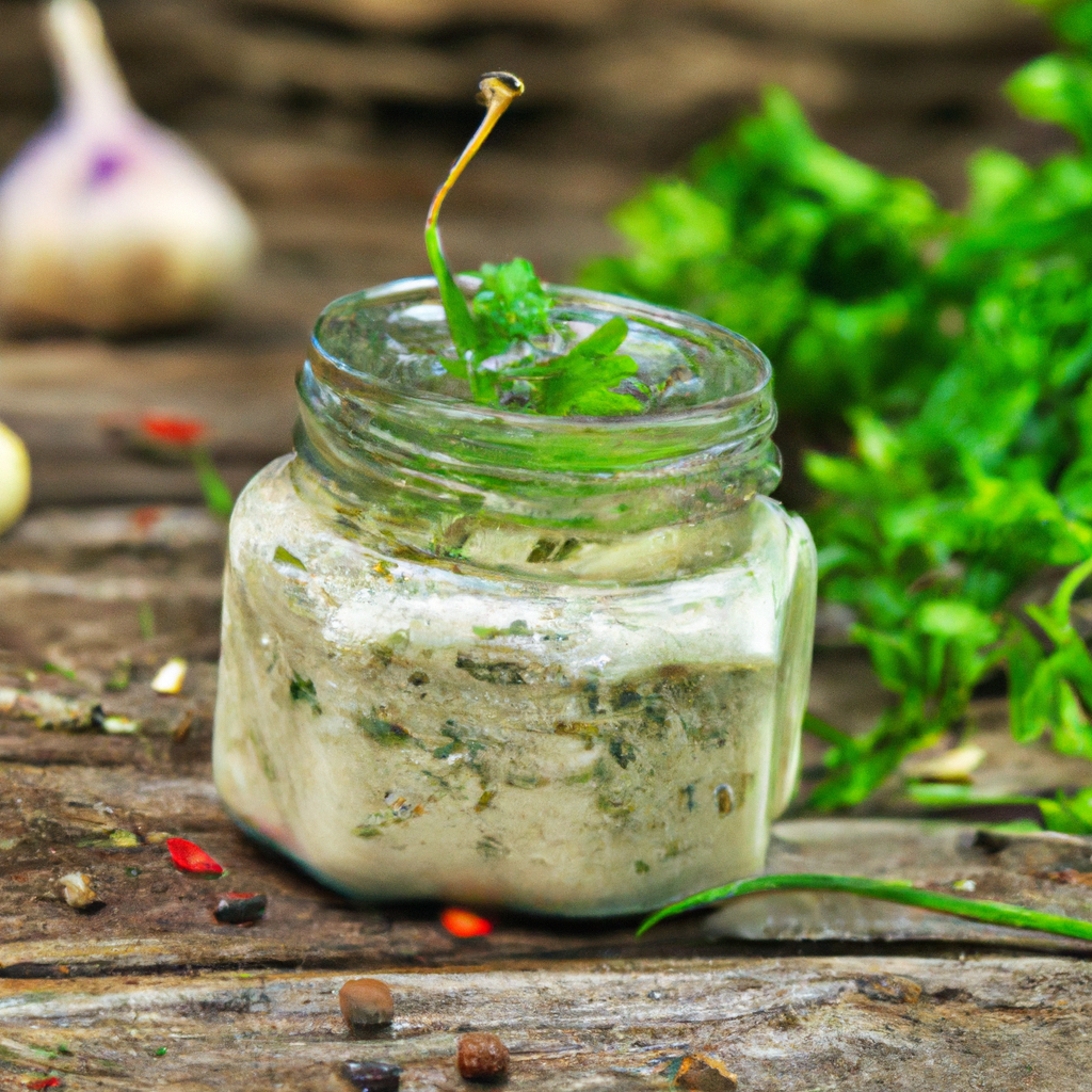 Fermented Cilantro Garlic Sauce