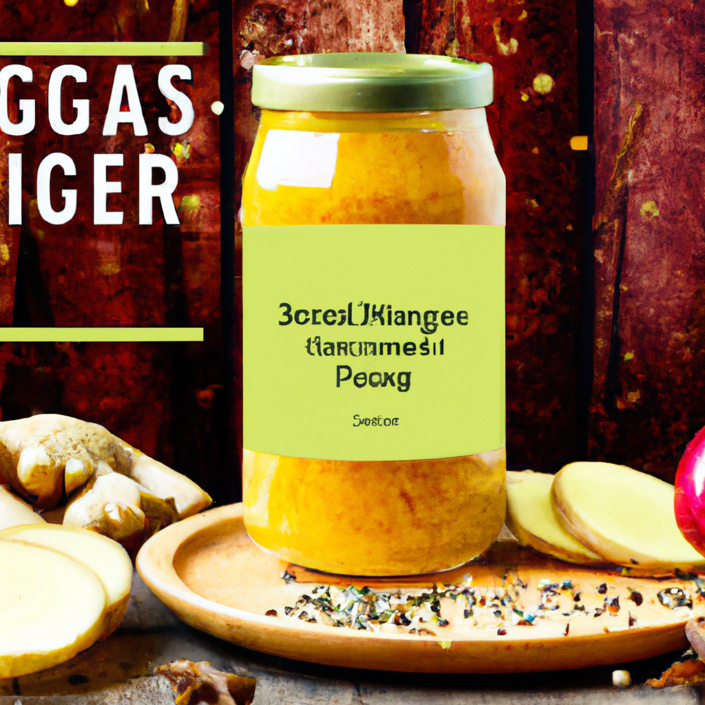 Fermented Apple Ginger Mustard